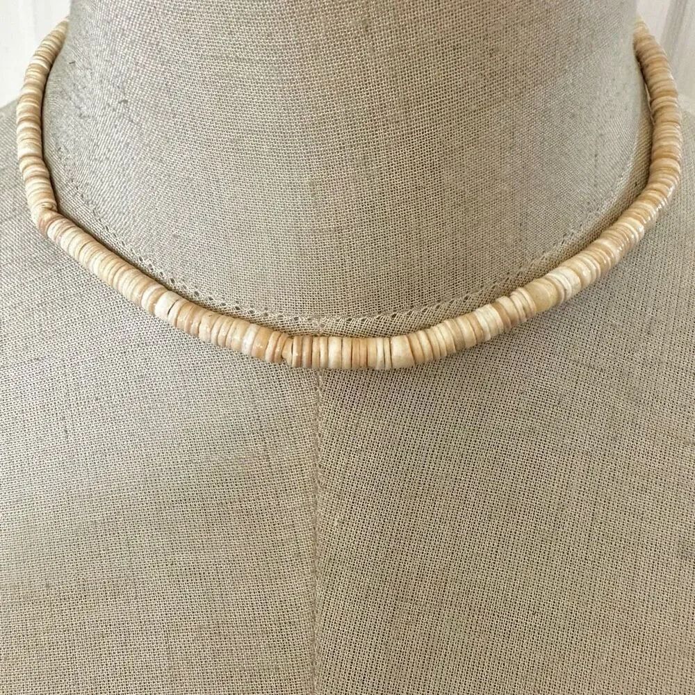 Puka shell necklace